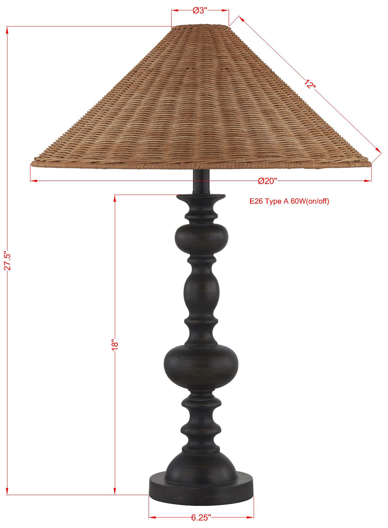 Image 4 Forty West Gable Table Lamp Set of 2 more views