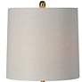 2_Forty West Gemma 33" Ombre Blue-Gray Glass Table Lamps Set of 2 more views