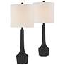 Forty West Gordon Black Table Lamps Set of 2