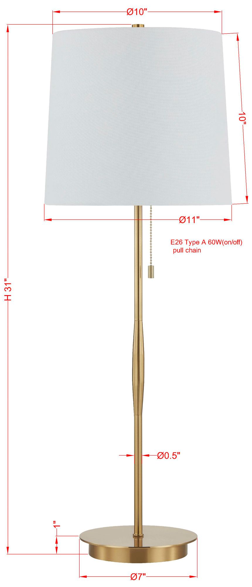 Image 4 Forty West Greenlee Buffet Lamp Set of 2 more views