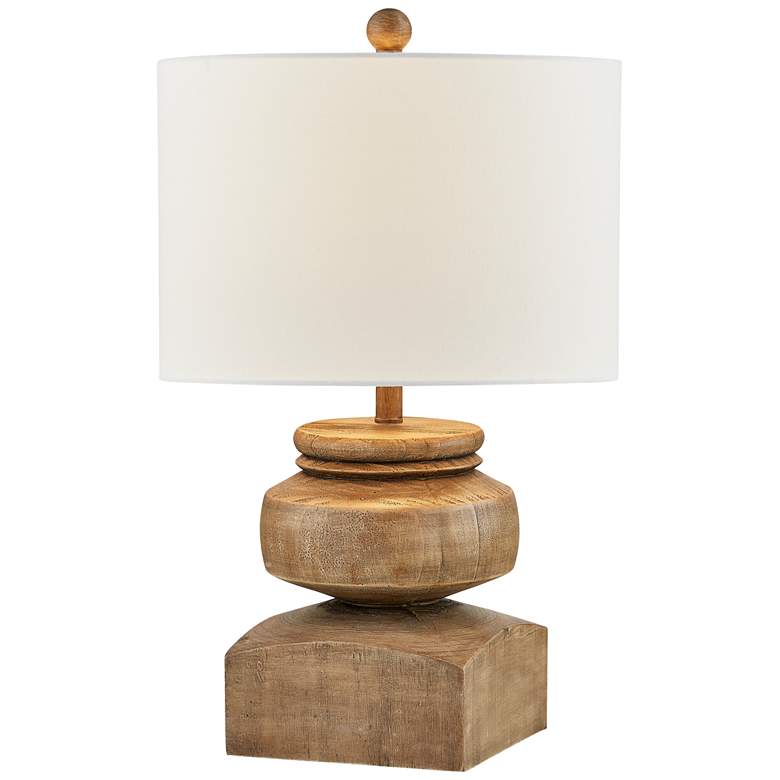Image 1 Forty West Gunther 20.5" Medium Brown Table Lamp