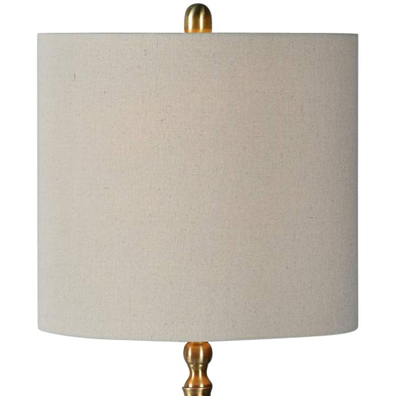 Image 2 Forty West Hattie Gray and Gold Glass Table Lamps Set of 2 more views