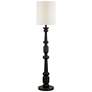 1_Forty West Henderson 68" Black Candlestick Base Floor Lamp
