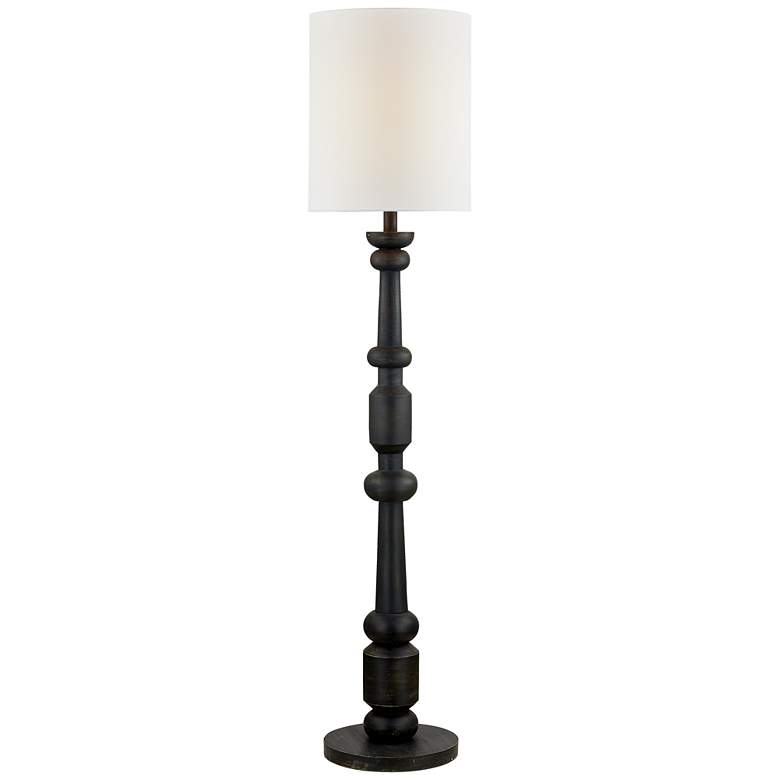 Image 1 Forty West Henderson 68" Black Floor Lamp