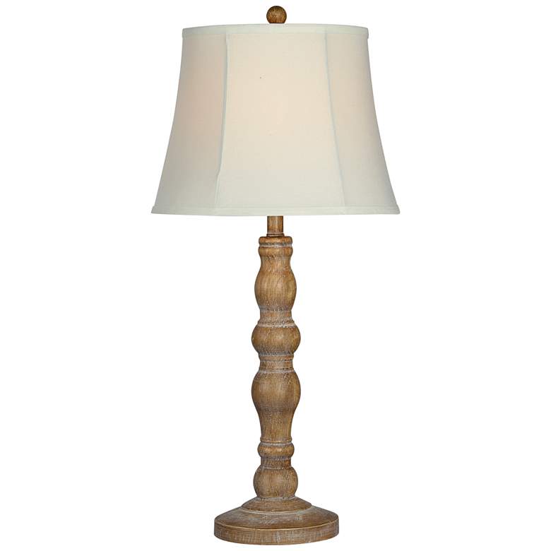 Image 2 Forty West Holly Hill Brown Resin Table Lamps Set of 2