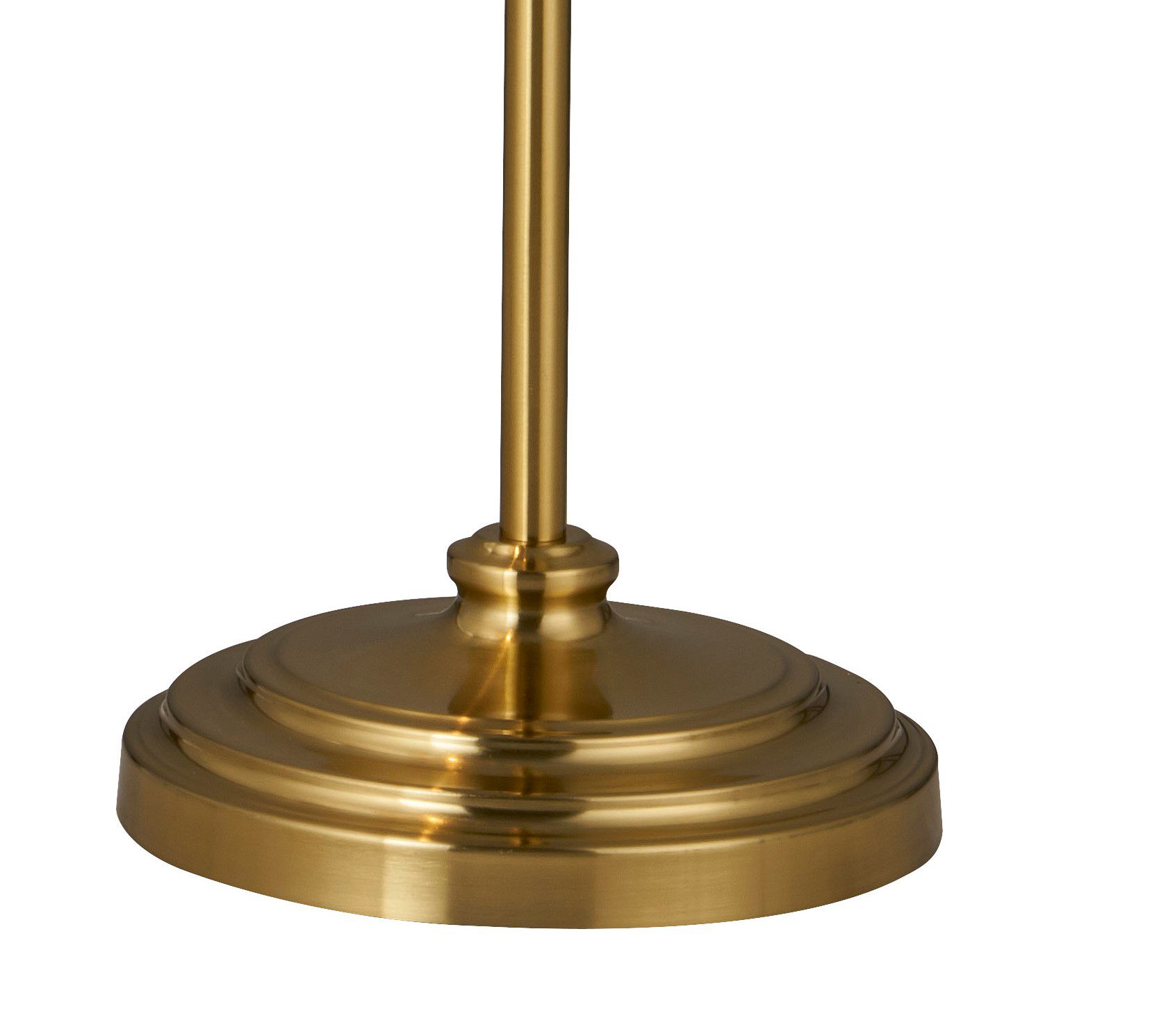 Image 3 Forty West Hope Gold Metal Task Floor Lamp more views