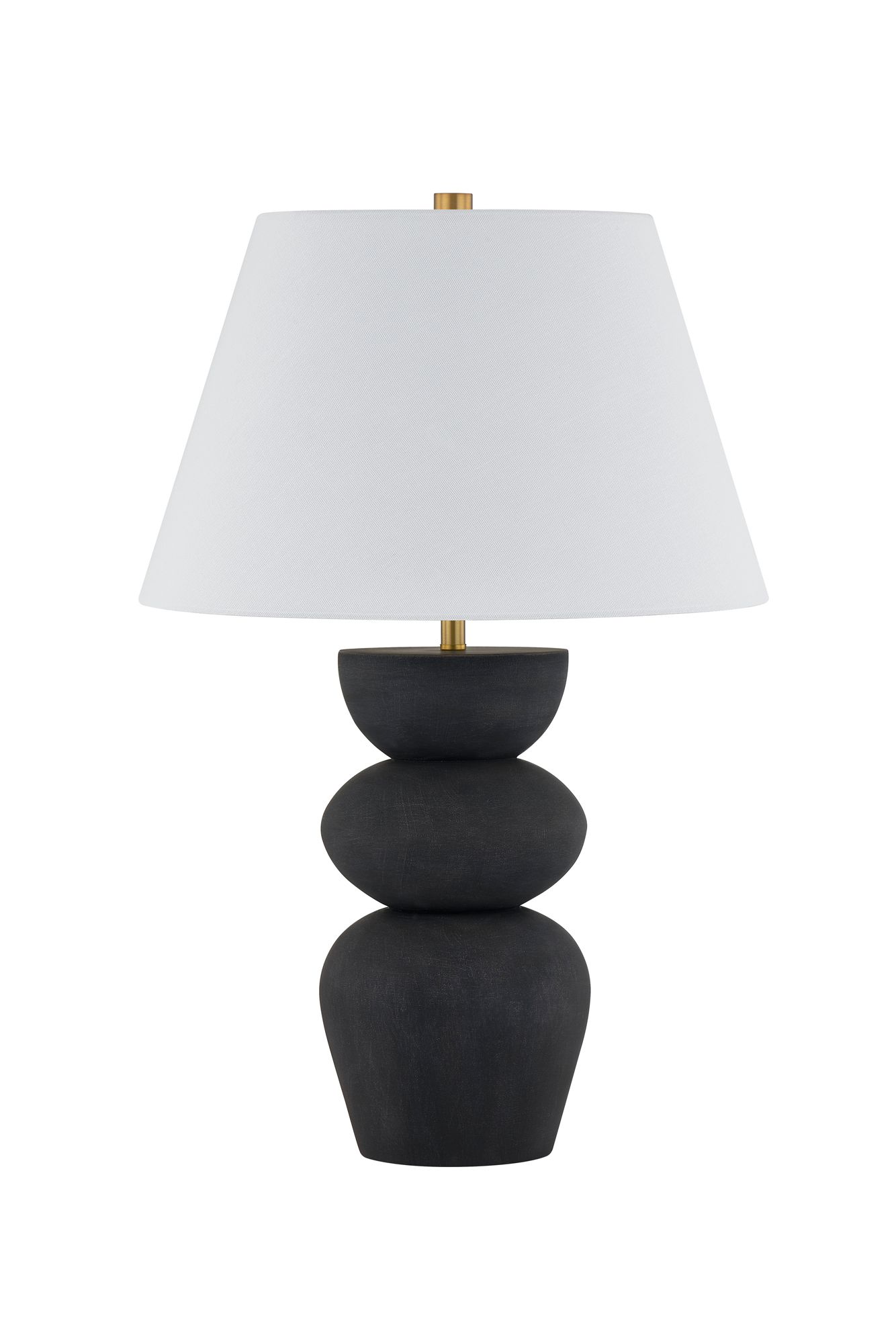 Image 4 Forty West Jasper 24" Black Table Lamp Set of 2 more views