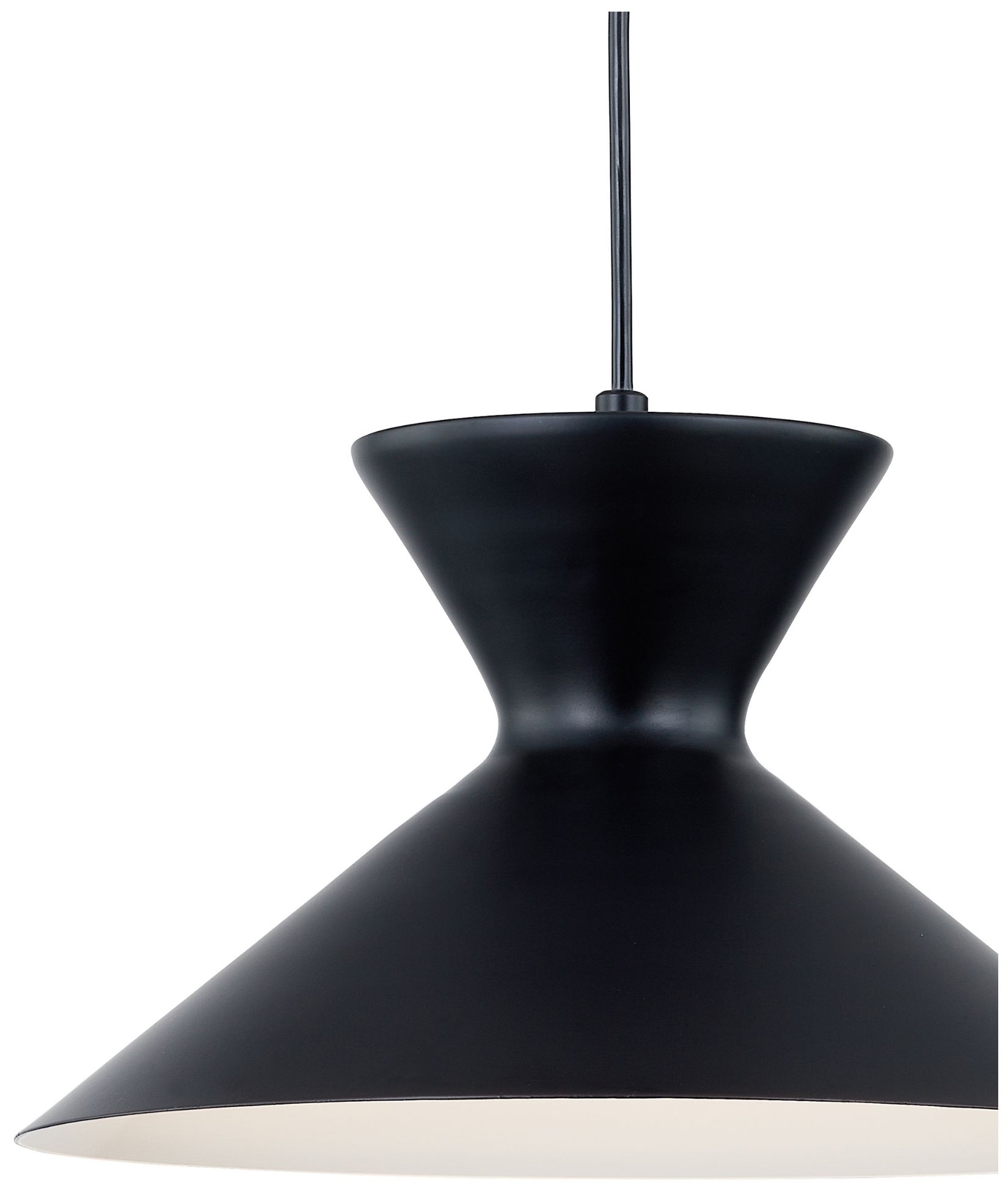 Image 3 Forty West Jeremiah 14x8.5" Metal Pendant more views