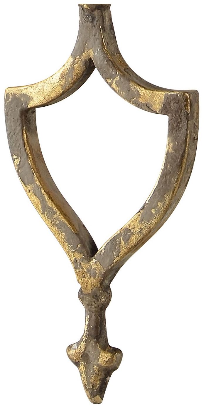 Image 4 Forty West Jewel 9x31" Metal Sconce more views