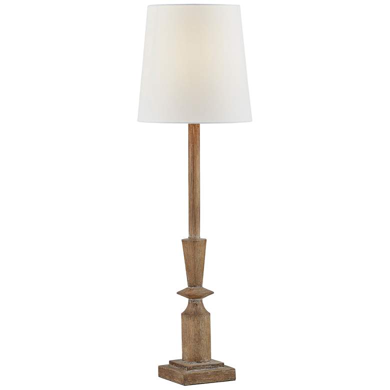 Image 1 Forty West Joey 32" Brown Table Lamp