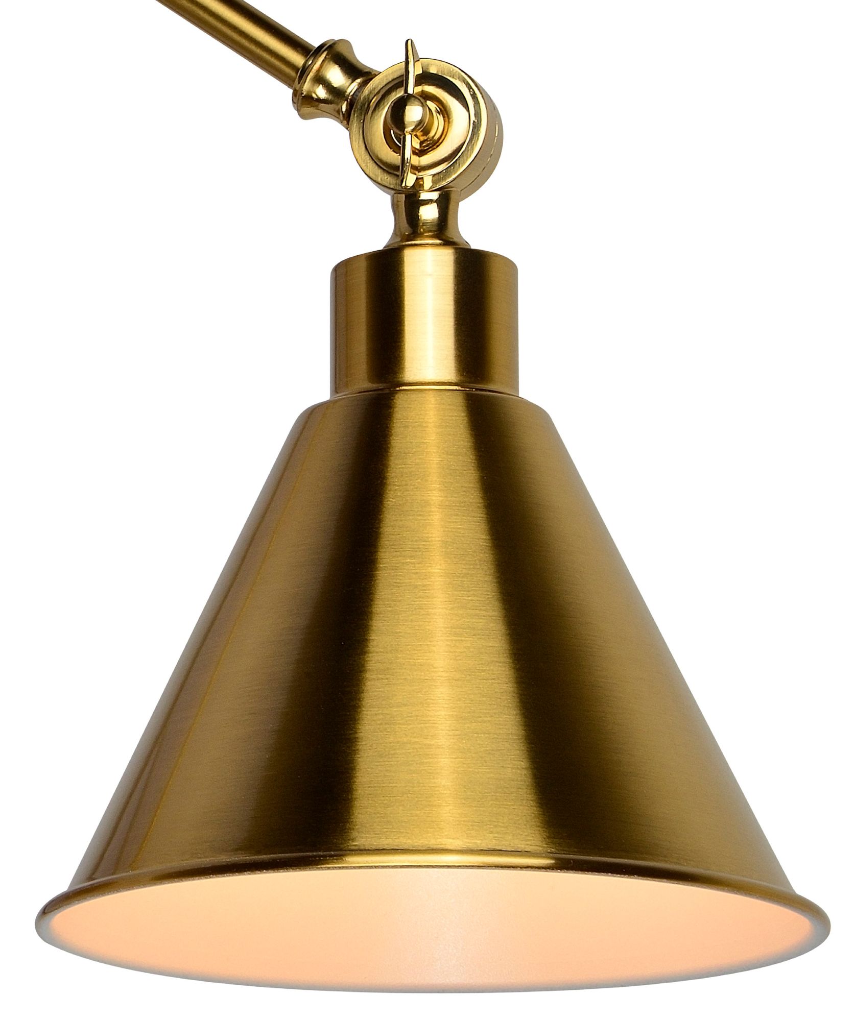 Image 2 Forty West Kellers 7.25x10.5" Adjustable Metal Plug-in Sconce more views