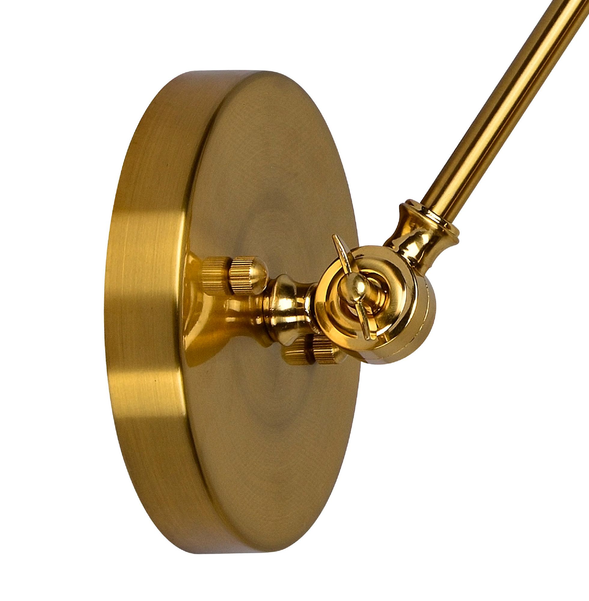 Image 4 Forty West Kellers 7.25x10.5" Adjustable Metal Plug-in Sconce more views