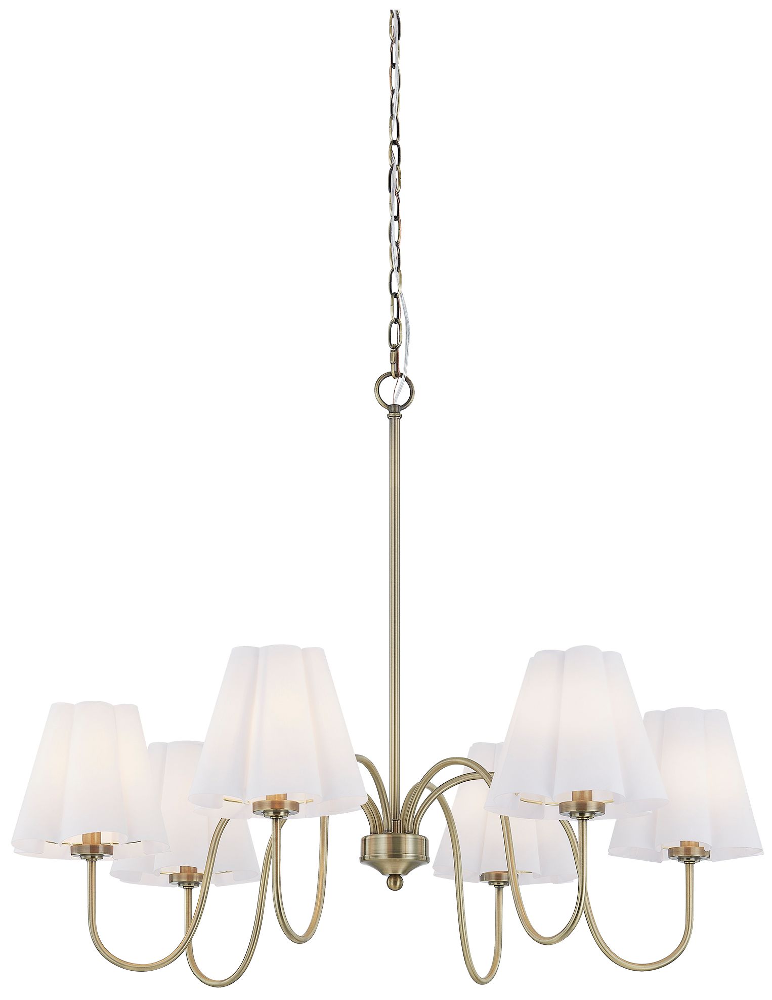 Image 2 Forty West Kensington 6-Light Metal Chandelier more views