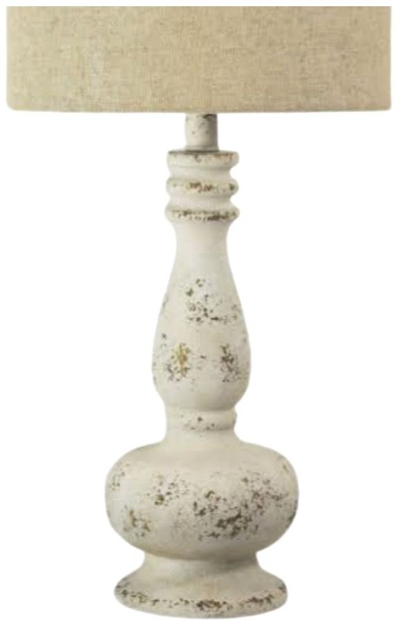 Image 2 Forty West Kenton 28" Distressed Table Lamp Set of 2 more views