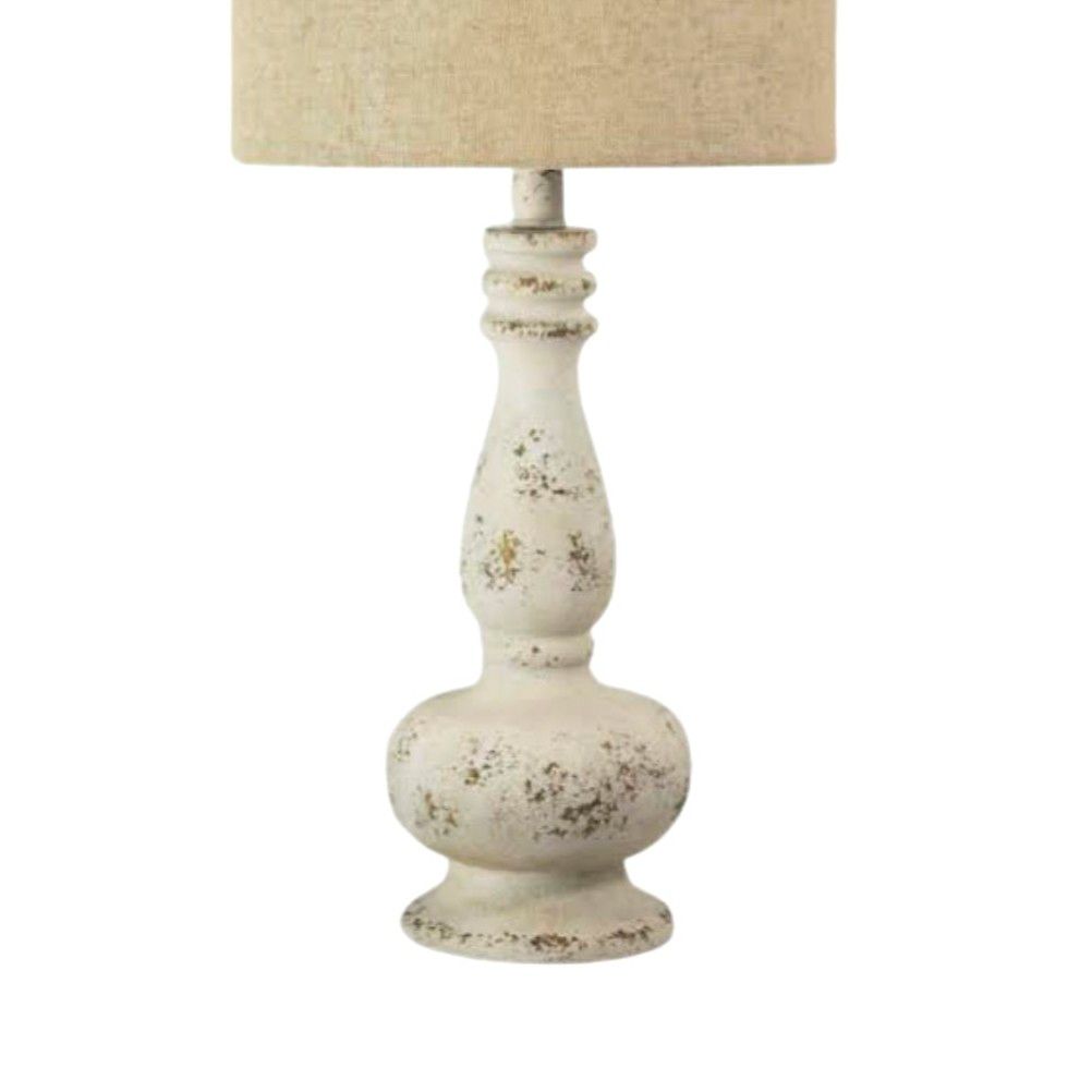 Image 4 Forty West Kenton 28" Distressed Table Lamp Set of 2 more views