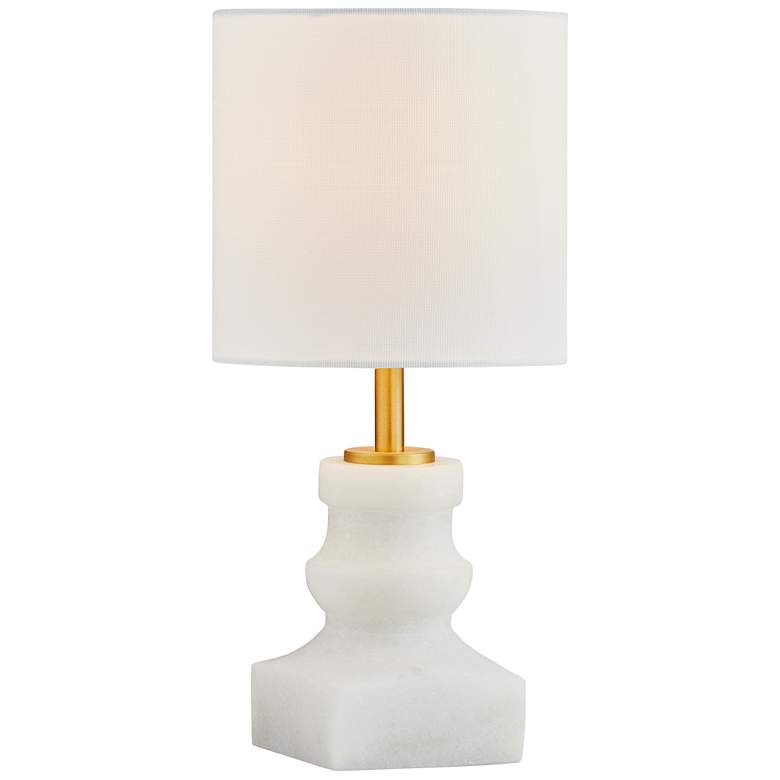 Image 1 Forty West Leah 12.5" Marble Mini Lamp