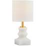 Forty West Leah 12.5" Marble Mini Lamp