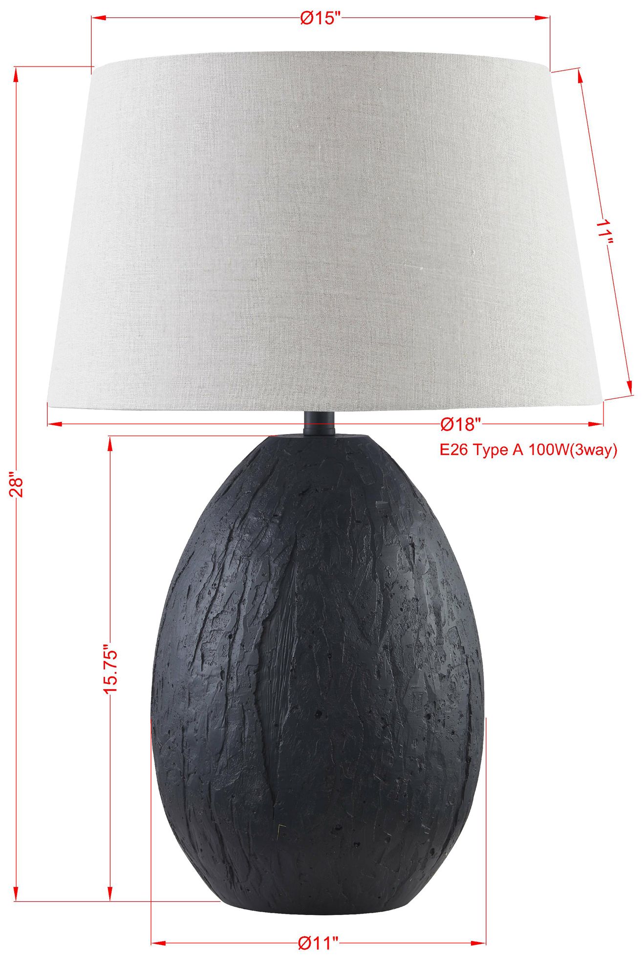 Image 4 Forty West Ledger Table Lamp Set of 2 more views