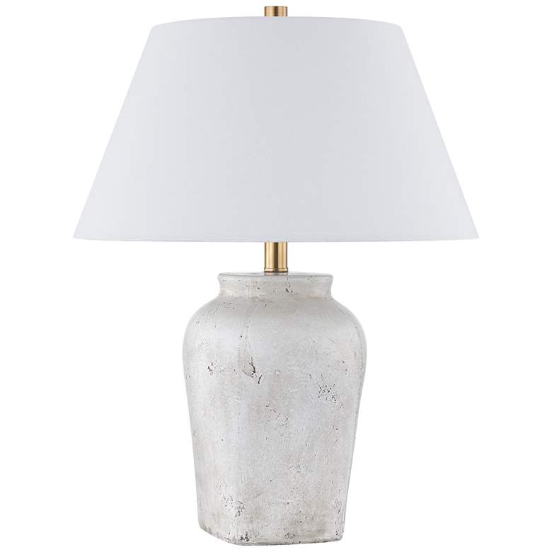 Image 1 Forty West Leighton 22" Resin Table Lamp