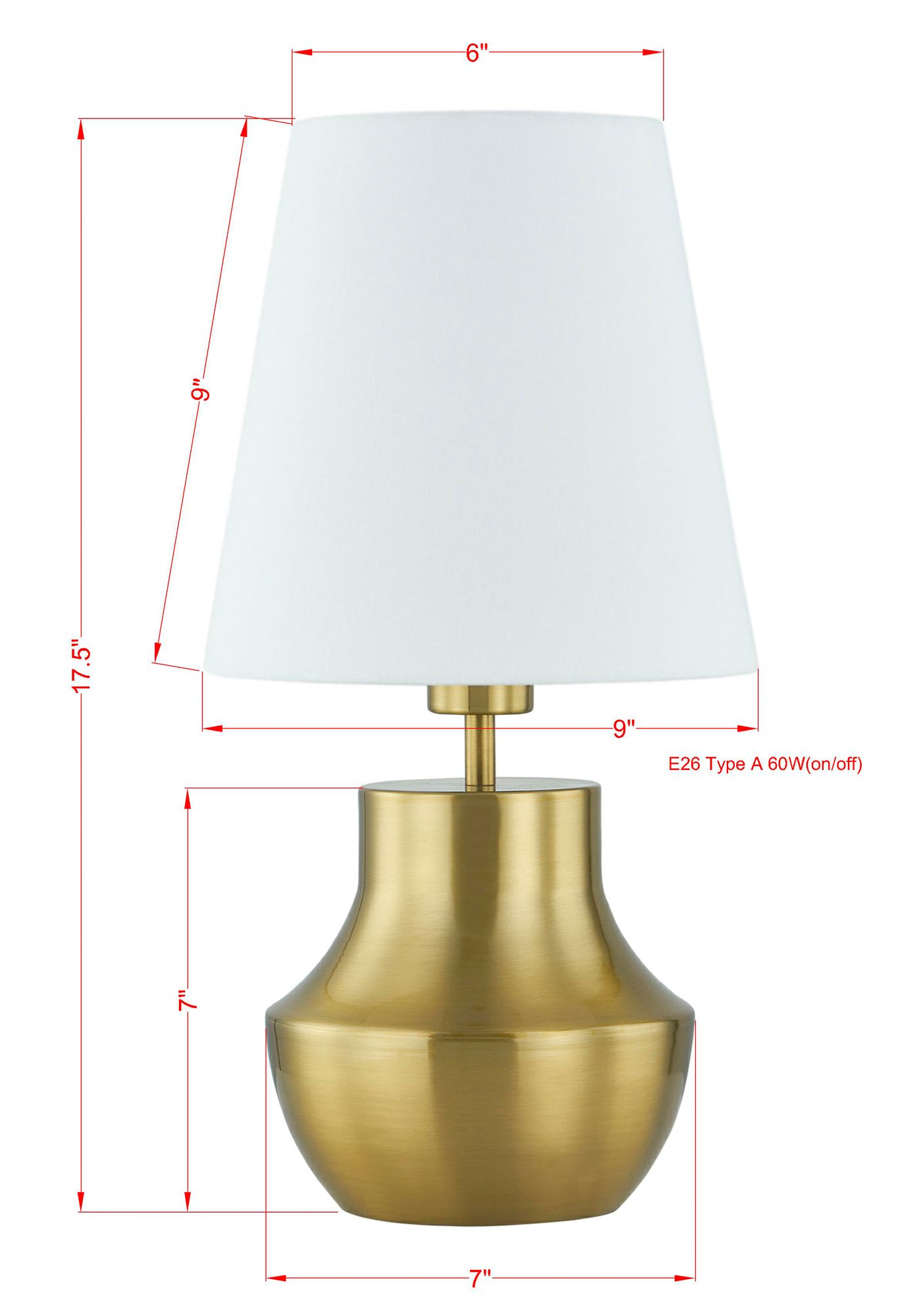 Image 3 Forty West Lexington 17.5" Satin Brass Finish Table Lamp more views