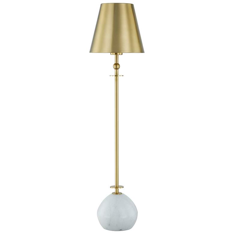 Image 1 Forty West Liberty 31.5" Metal + Marble Buffet Lamp