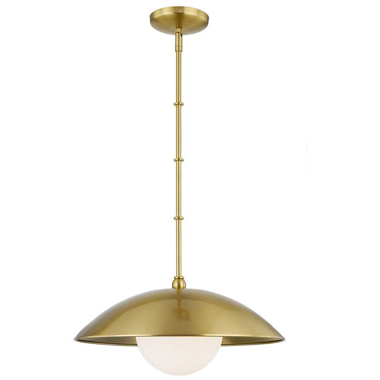 Image 2 Forty West Lilah 17x8" Metal Pendant more views