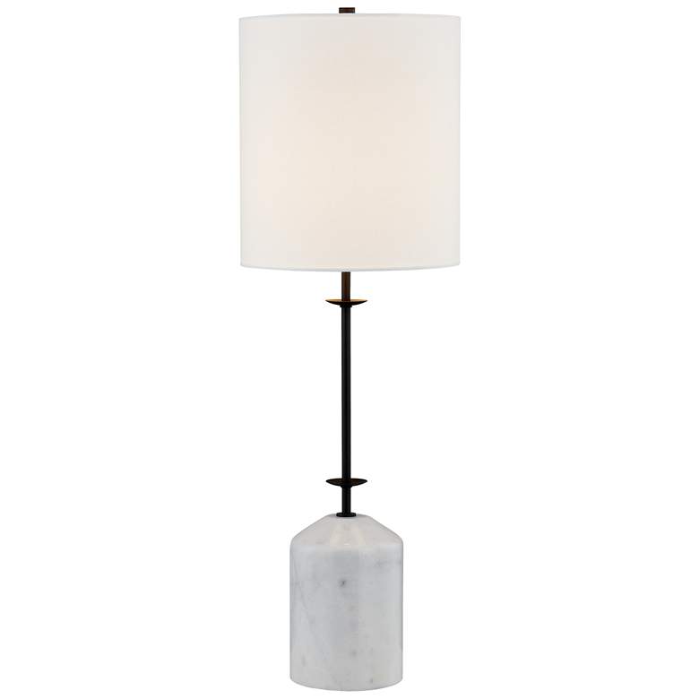 Image 1 Forty West Lilly 34" Marble Table Lamp