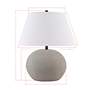3_Forty West Lindsey 23.5" Ceramic Table Lamp more views