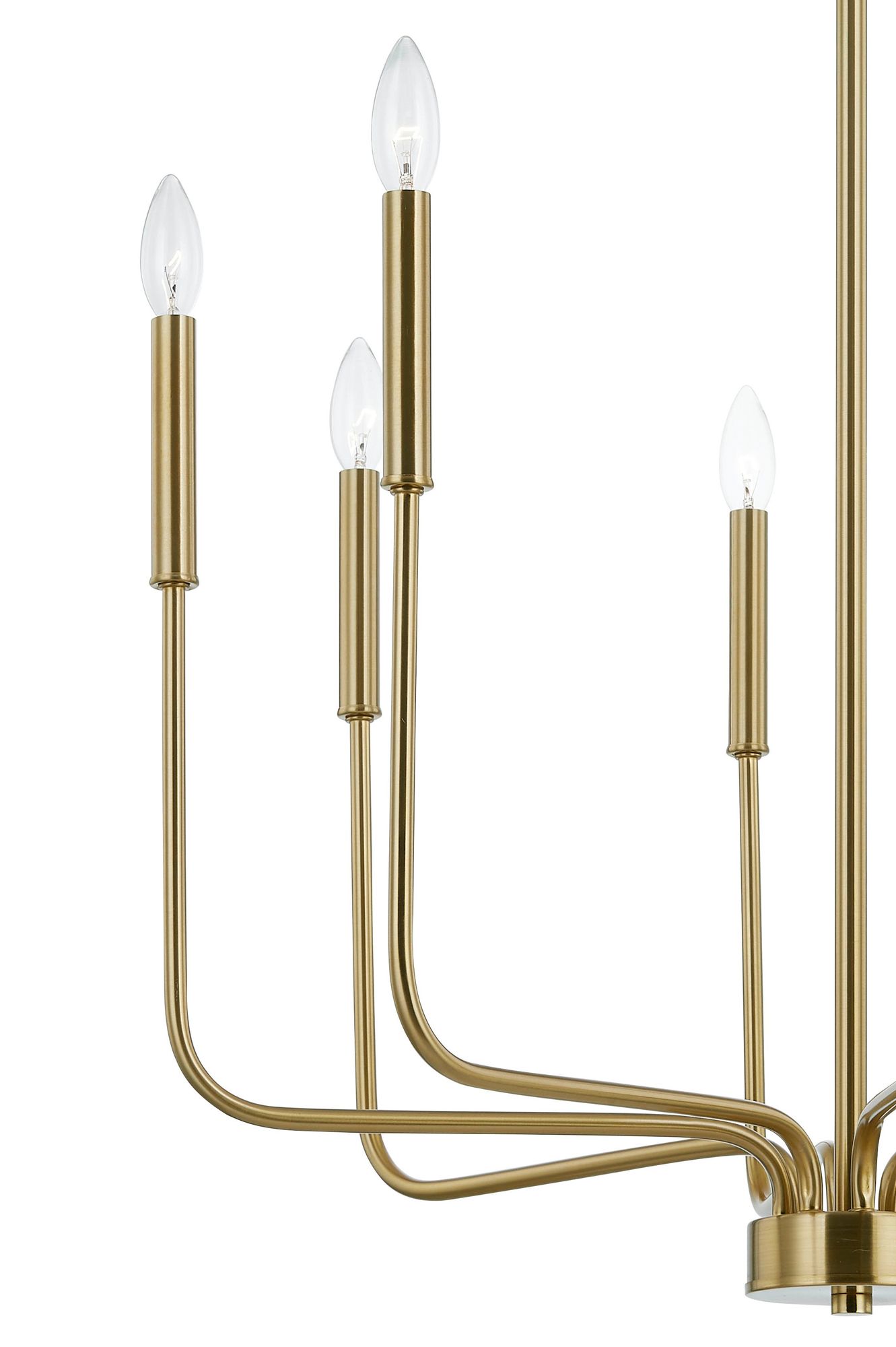 Image 2 Forty West Liz 27x39" Metal Chandelier more views