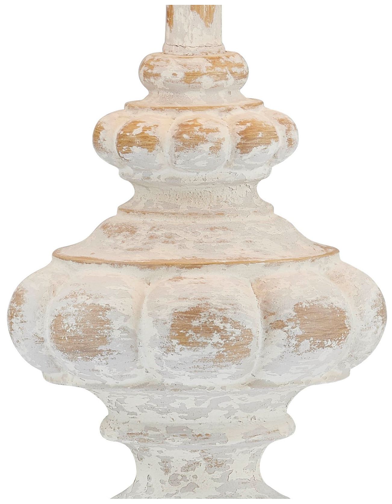 Image 5 Forty West Mara 30" High Distressed Tan Whitewash Table Lamps Set of 2 more views