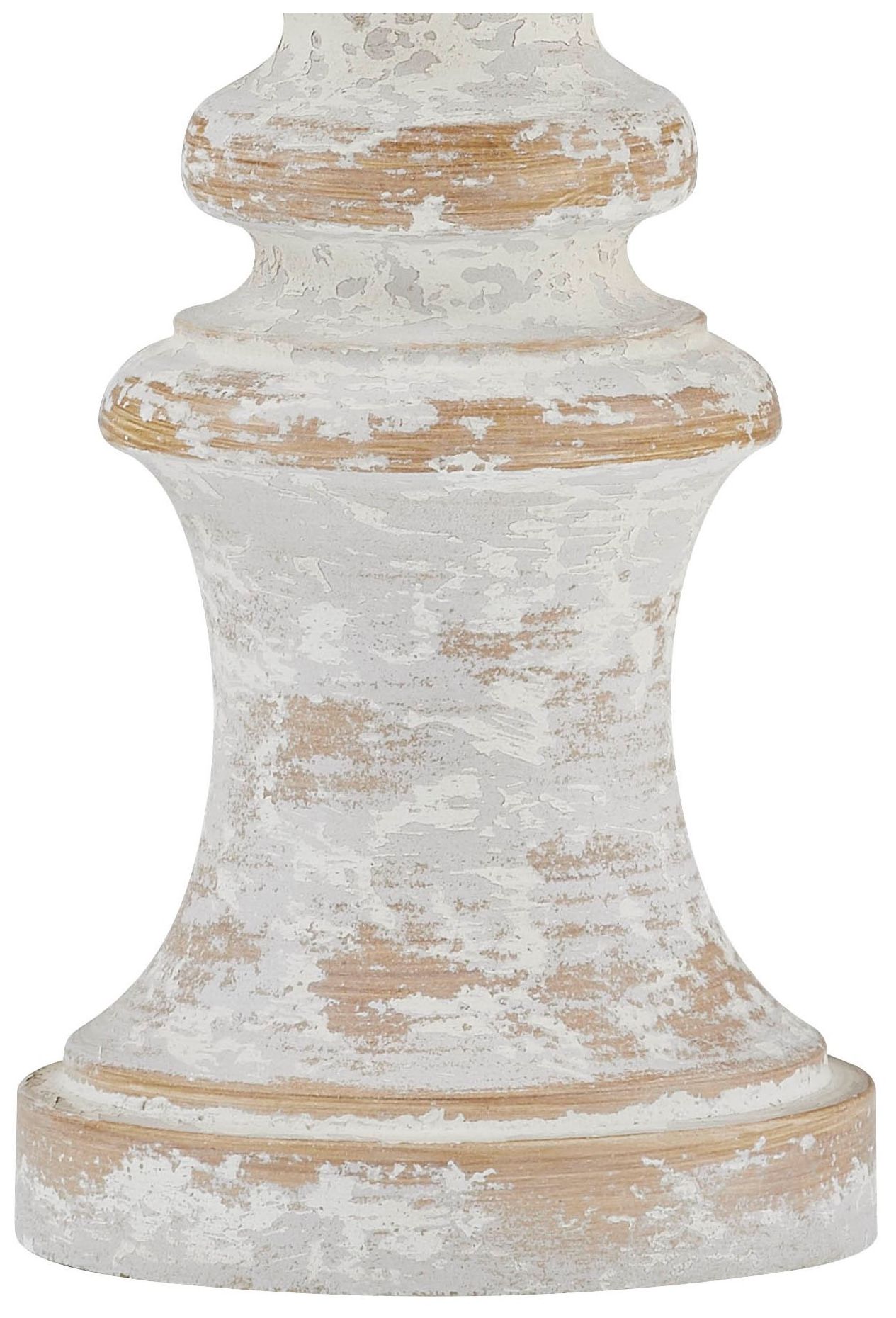 Image 6 Forty West Mara 30" High Distressed Tan Whitewash Table Lamps Set of 2 more views