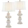 Forty West Mara Tan Table Lamps Set of 2