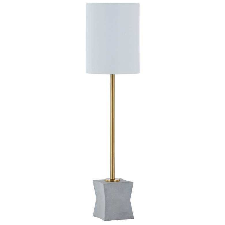 Image 1 Forty West Marion 28" Cement Table Lamp