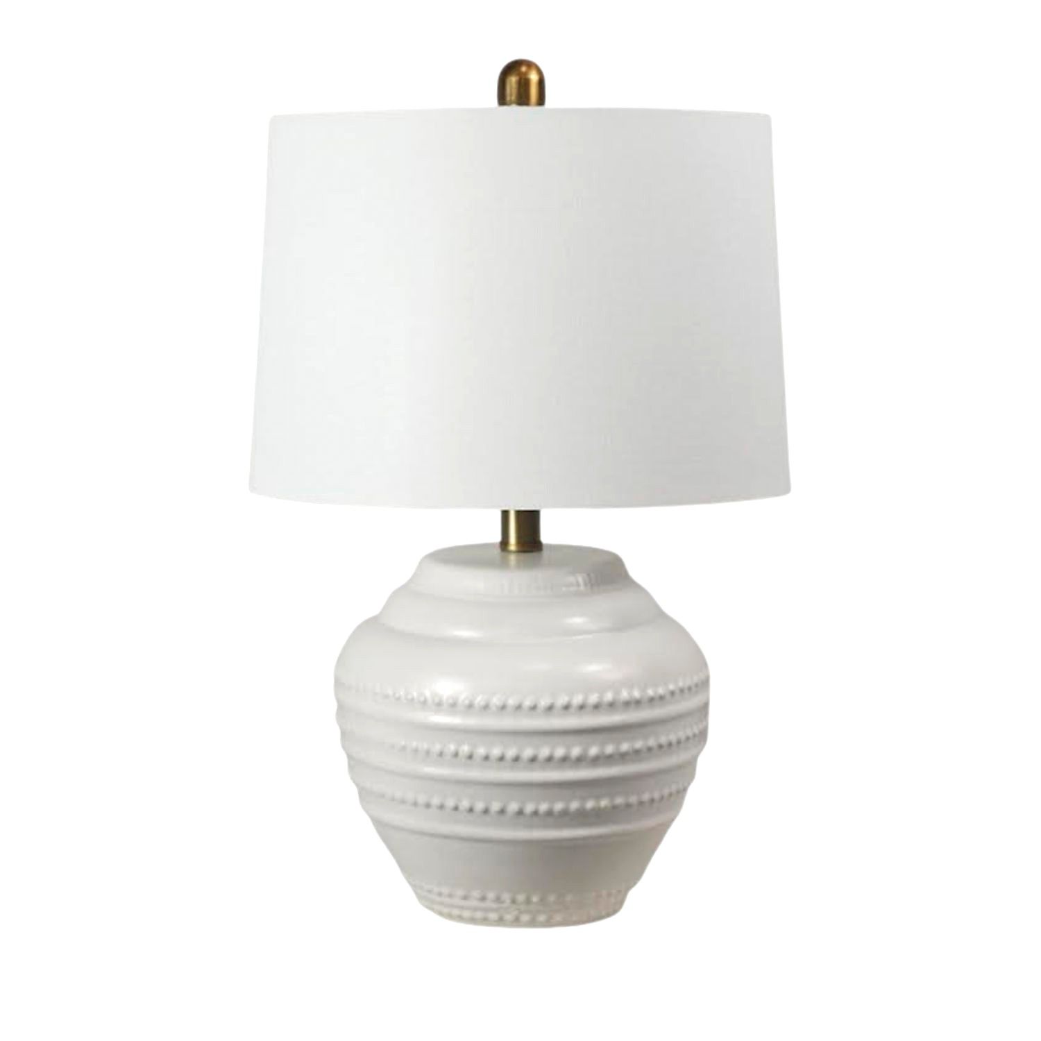Image 2 Forty West Marta 20.5" Ceramic Table Lamp Set, White more views