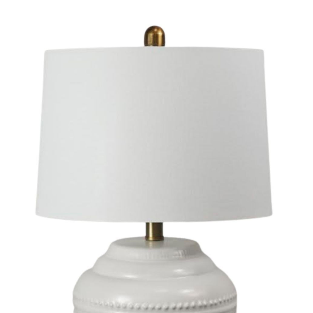 Image 3 Forty West Marta 20.5" Ceramic Table Lamp Set, White more views