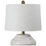 4_Forty West Marta 20.5" Ceramic Table Lamp Set, White more views