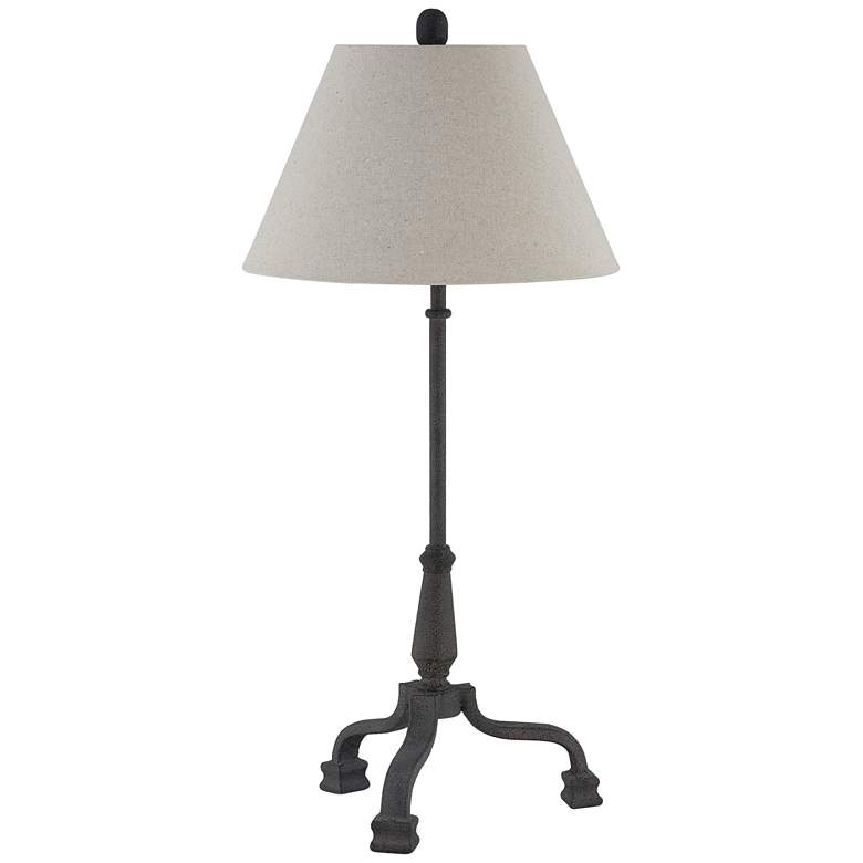 Image 1 Forty West Marvin 27" Iron + Resin Table Lamp