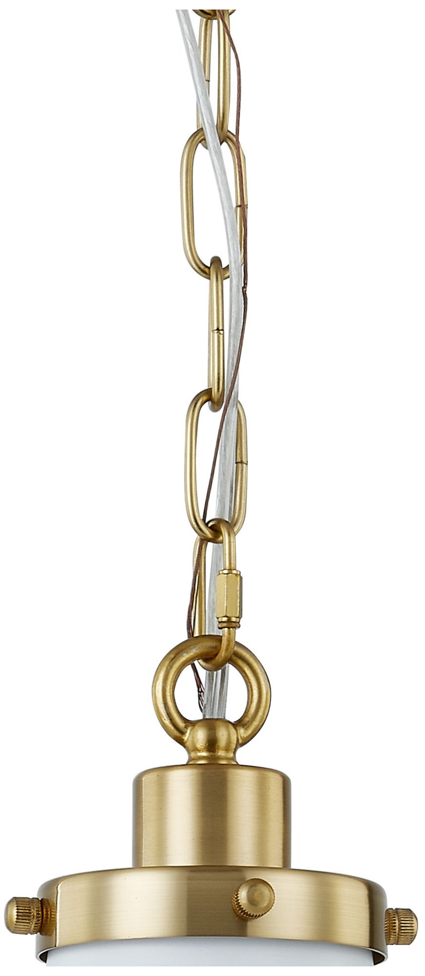 Image 5 Forty West Mary Beth 20x8.75" Metal Pendant more views