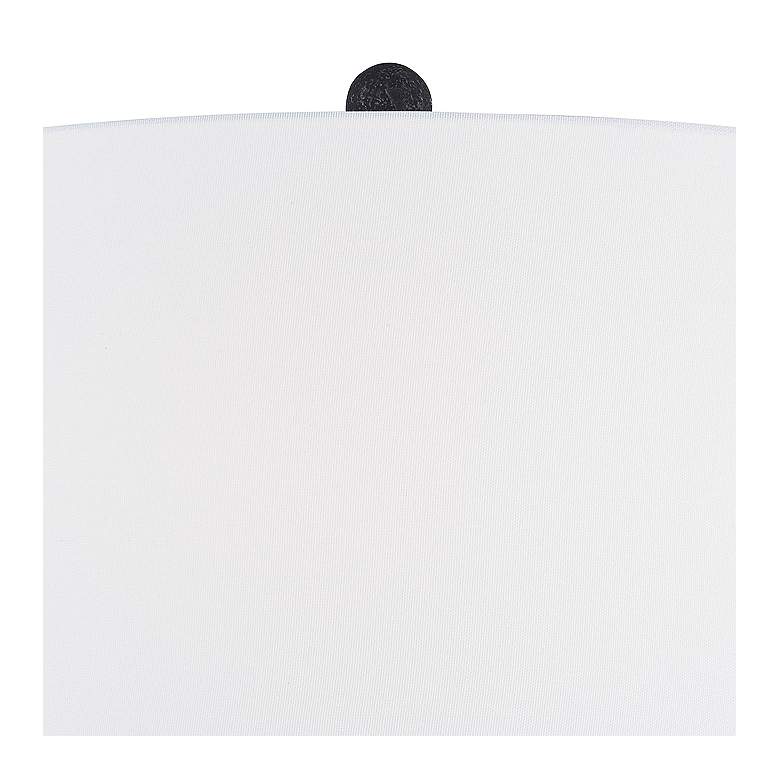 Image 3 Forty West Memphis 28" High Black Pot Table Lamp more views