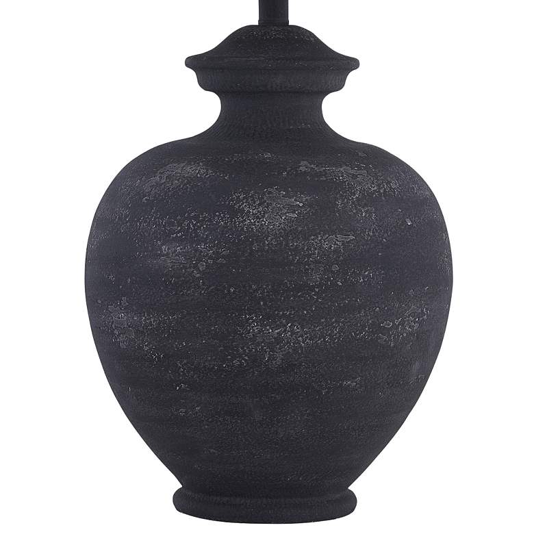 Image 4 Forty West Memphis 28" High Black Pot Table Lamp more views