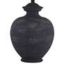4_Forty West Memphis 28" High Black Pot Table Lamp more views