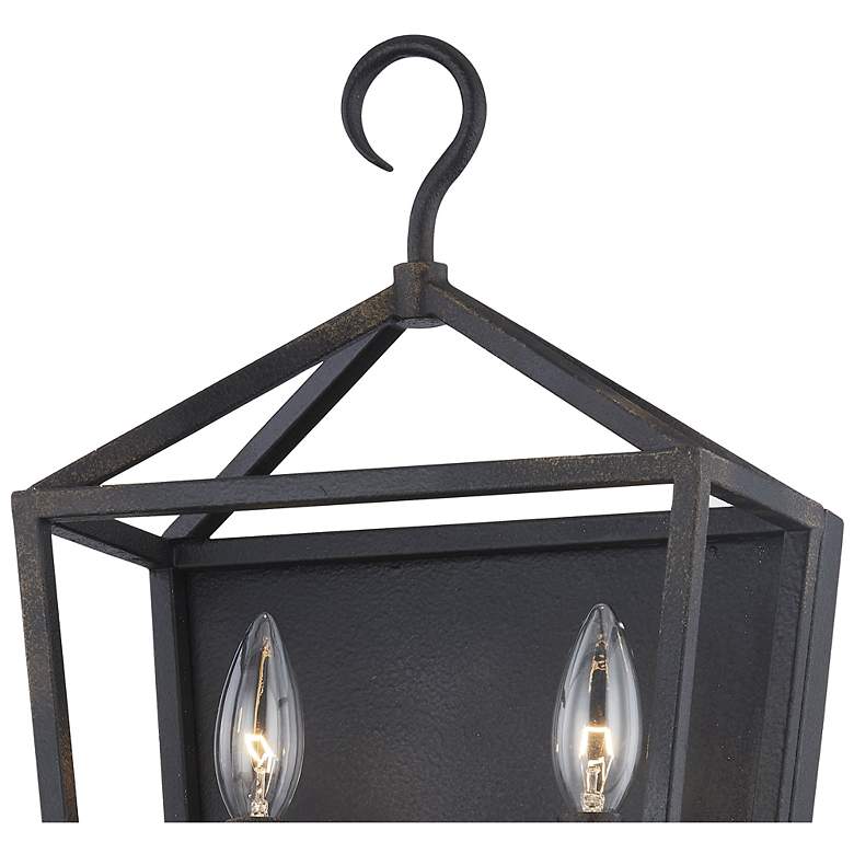 Image 2 Forty West Mercer 10x6x16.5" Plug-in Metal Sconce more views