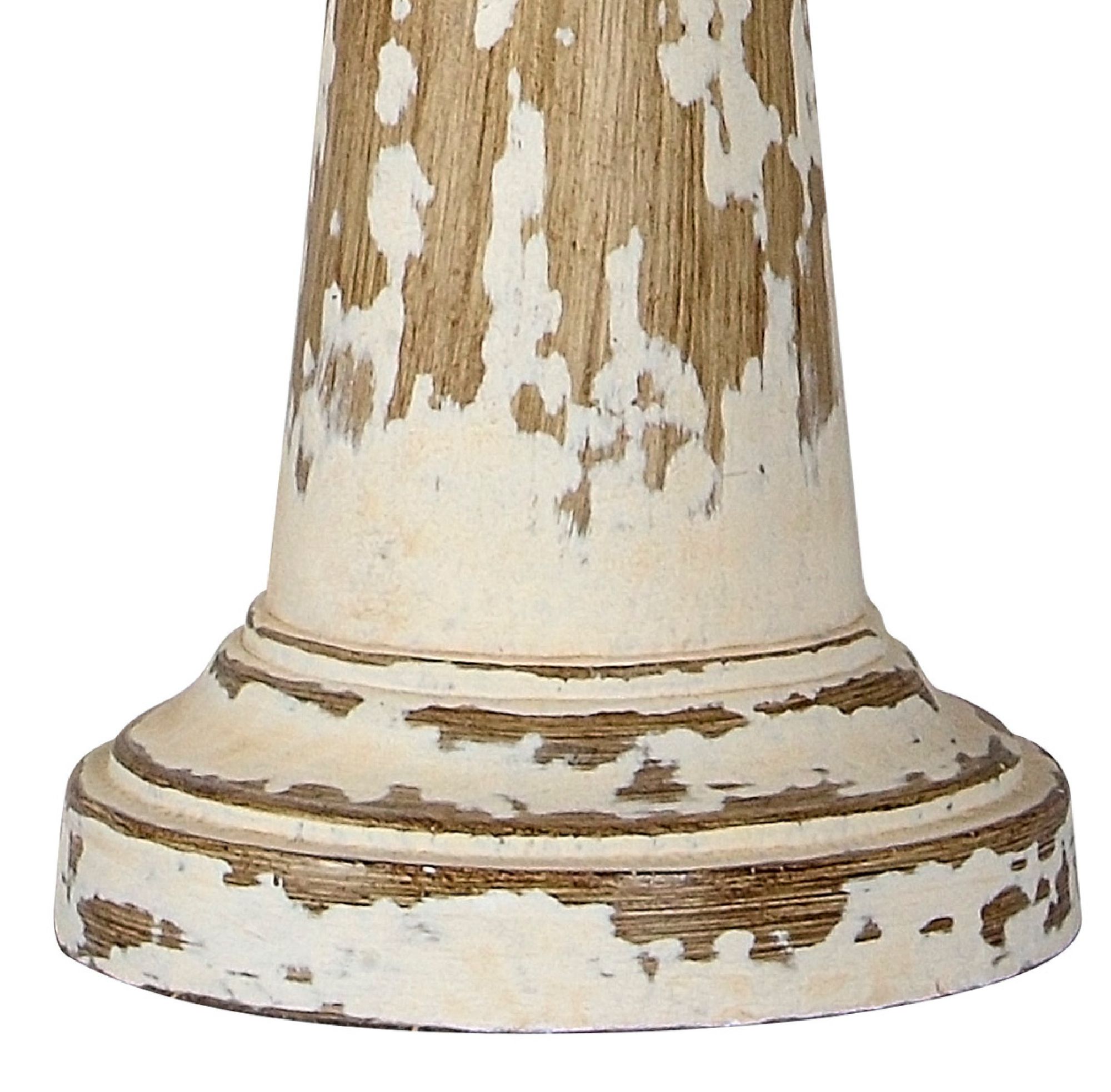 Image 4 Forty West Merle 32" High Distressed White Table Lamps Set of 2 more views