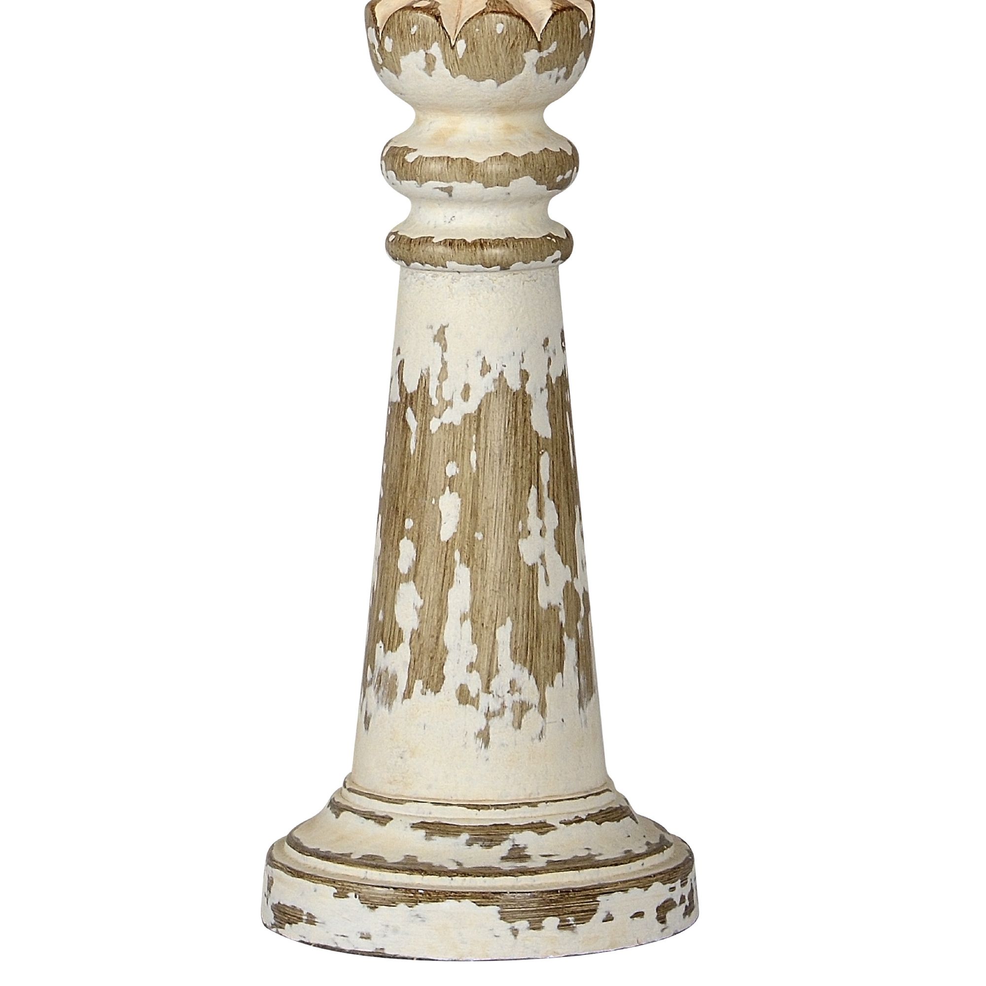 Image 7 Forty West Merle 32" High Distressed White Table Lamps Set of 2 more views