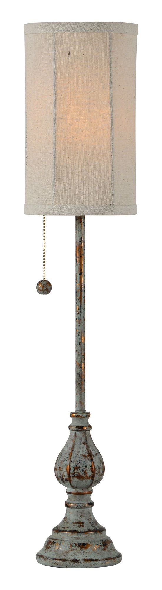 Image 6 Forty West Millie 28" High Blue and Gold Buffet Table Lamps Set of 2 more views