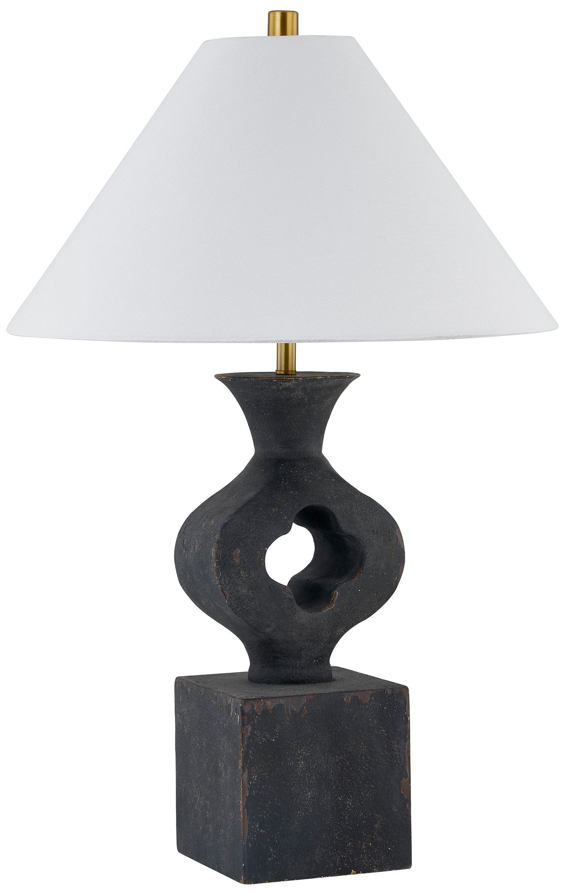 Image 2 Forty West Milton 27.5" Resin Table Lamp more views