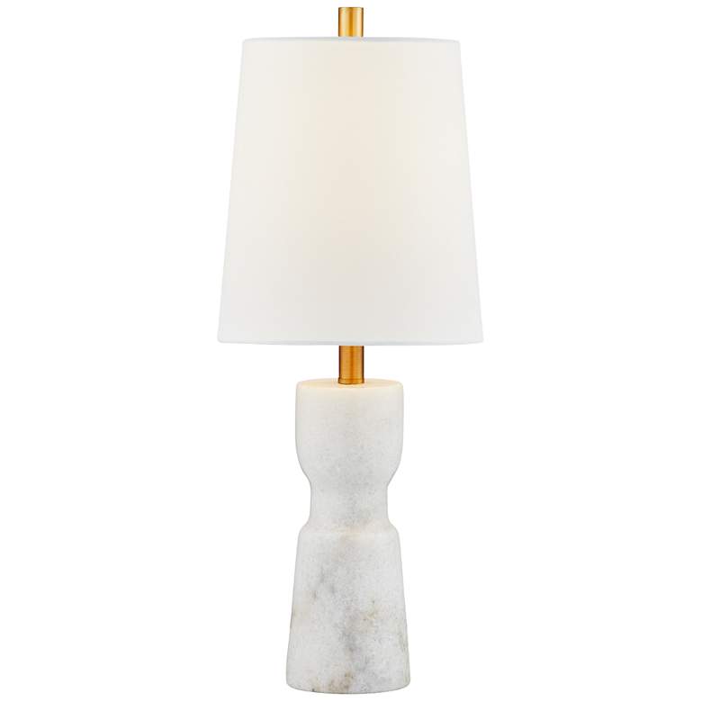 Image 1 Forty West Mindy 20" Marble Table Lamp