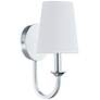1_Forty West Misha Plug-in Metal Wall Sconce, Chrome