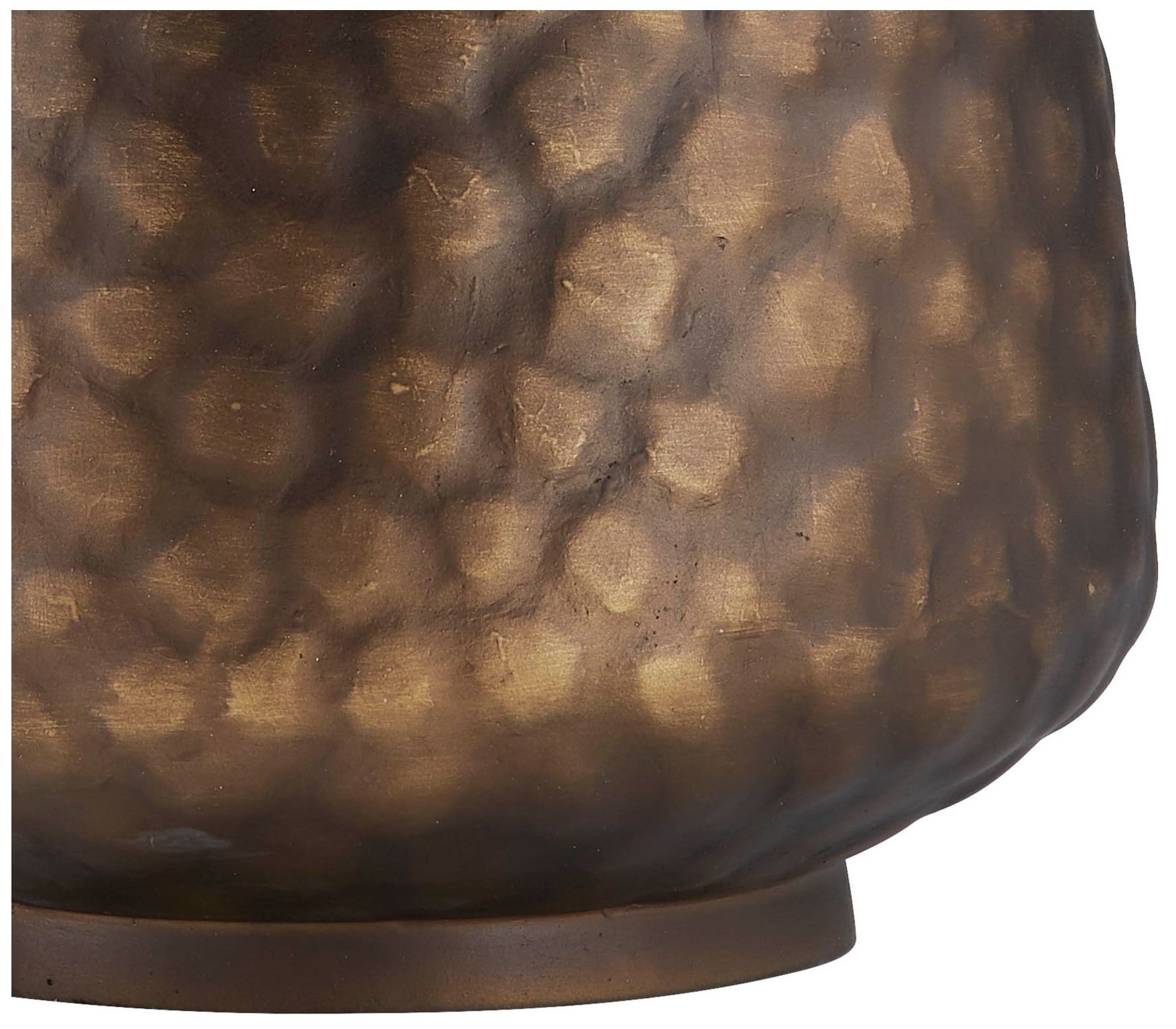 Image 5 Forty West Muir 28" Bronze Hammered Table Lamps Set of 2 more views