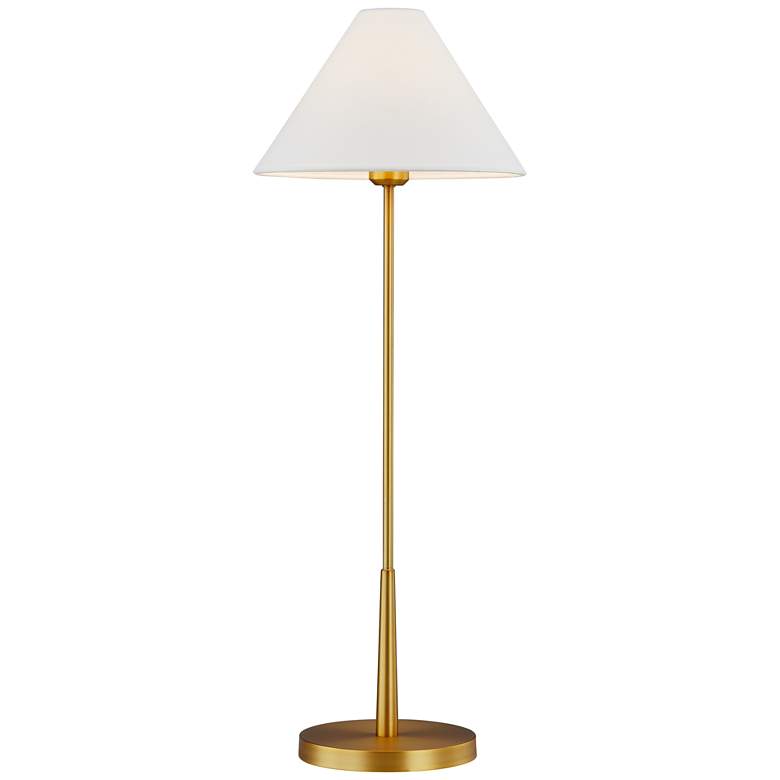 Image 1 Forty West Nellie 32" Gold Buffet Lamp